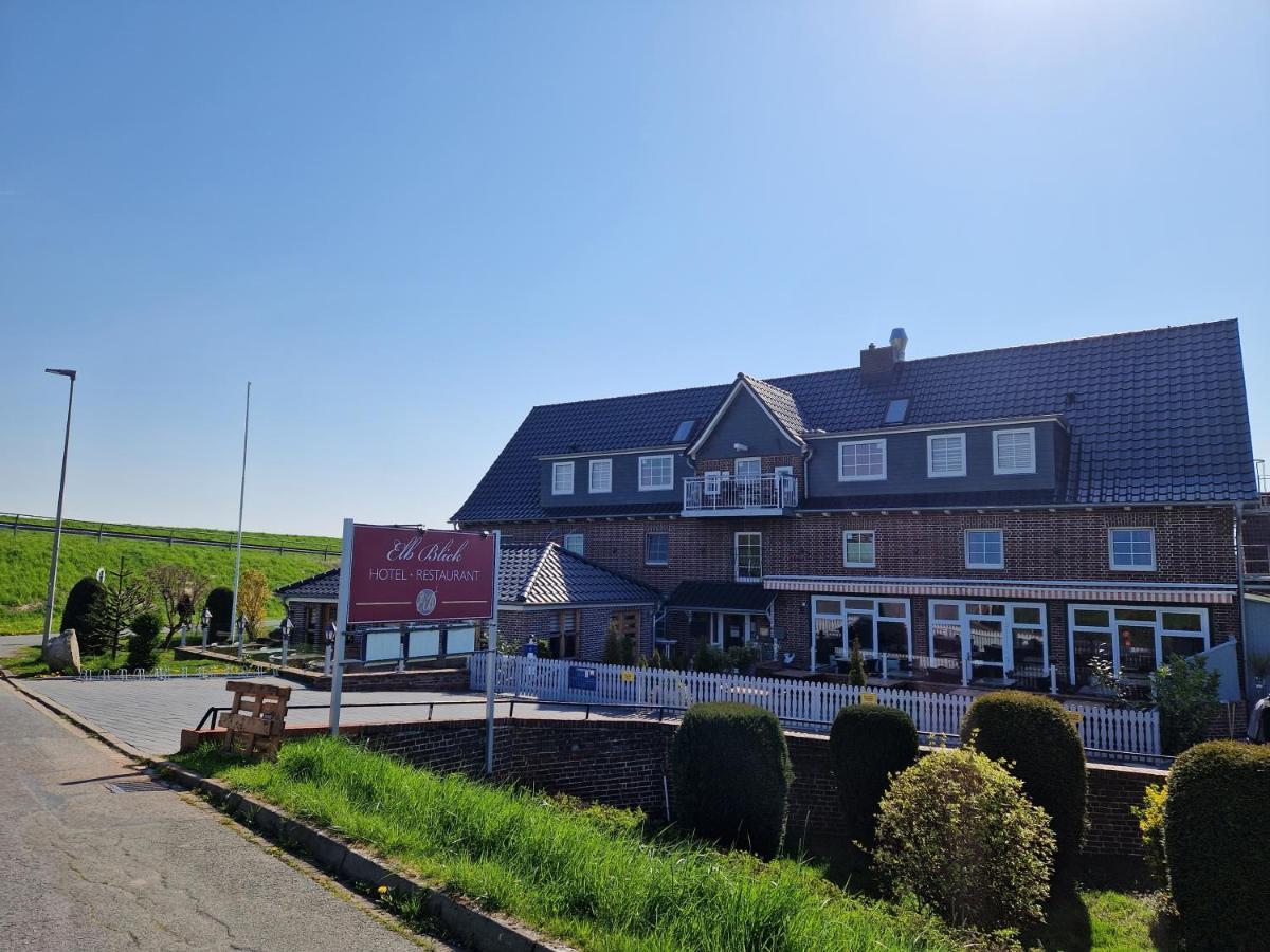 Hotel Elb Blick Jork Esterno foto